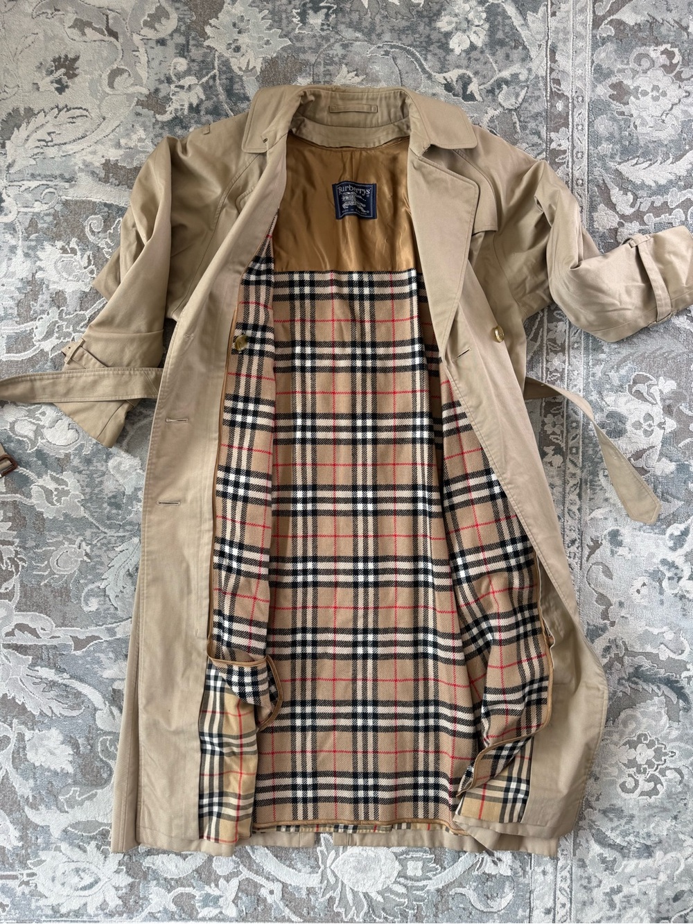 Burberry Vintage Trench Coat - Picture 3 of 14